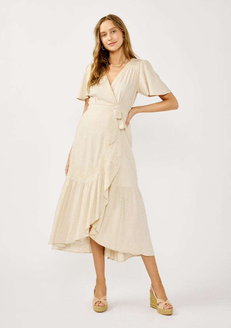 Delfina Maxi Dress Natural / XS Delfina Maxi Dress Natural / XS