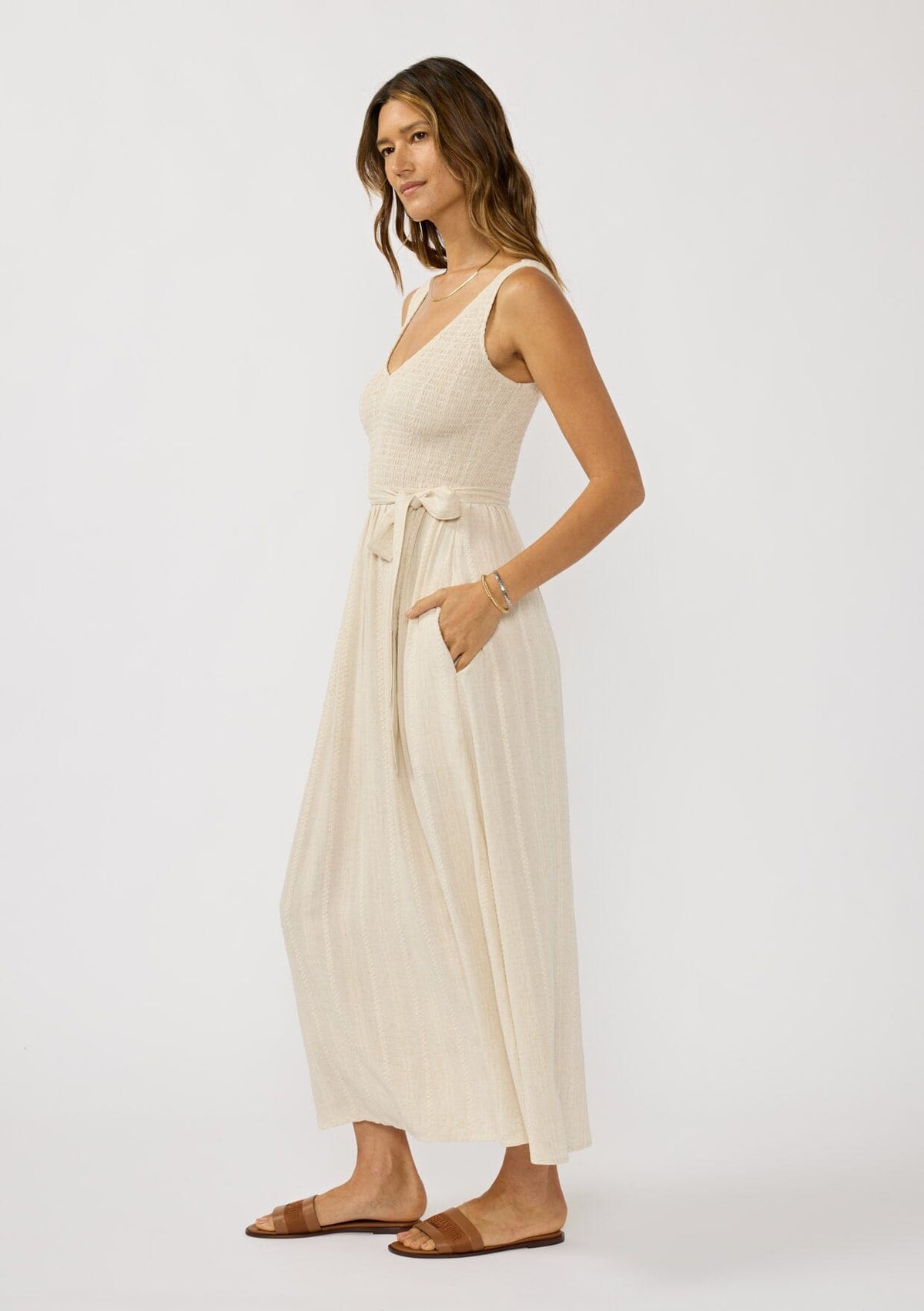 Midi Dress Smocked Top Dress Women's Boho Sleeveless Smocked Maxi Dress LOVESTITCH Midi Dress Smocked Top Dress Women's Boho Sleeveless Smocked Maxi Dress LOVESTITCH