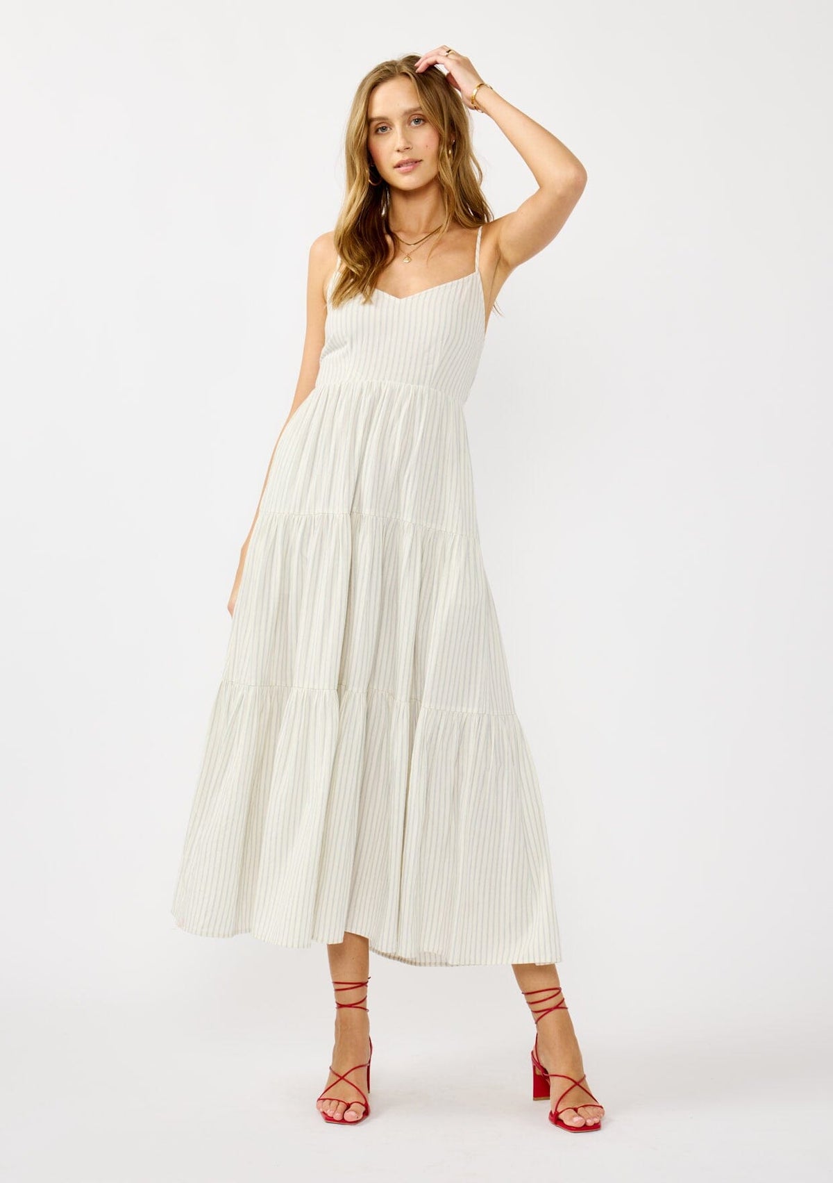 Women's Striped Maxi Dress + Summer Dress | LOVESTITCH Women's Striped Maxi Dress + Summer Dress | LOVESTITCH