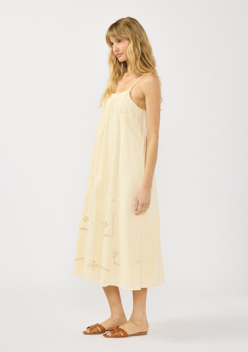Lily Midi Dress Cream / S Lily Midi Dress Cream / S