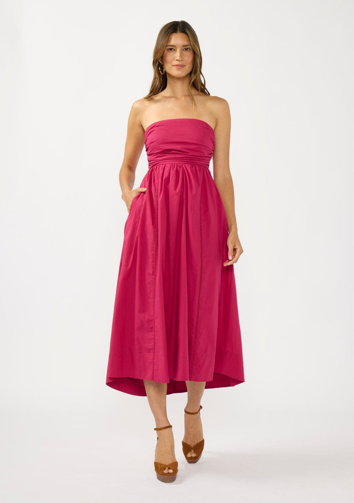 LOVESTITCH Dresses  Unique & Affordable Boho Dresses, Designed in LA - pink  - pink