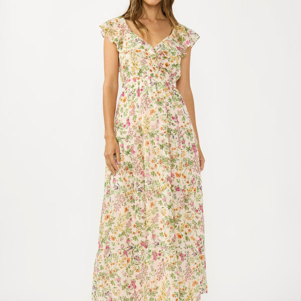 knee length dresses for ladies Women's Essential Flowy Sleeveless Maxi Dress main image 1