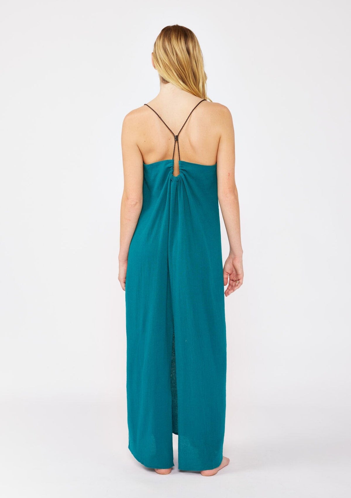 love stitch denim maxi dress Maxi Dress Love Stitch Denim Dress Love Stitch Denim Blue Off White Embroidered Eyelet Maxi Dress L