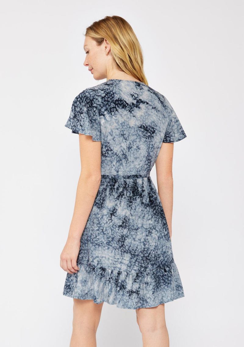 Women's Mini Wrap Dress + Animal Print | LOVESTITCH Women's Mini Wrap Dress + Animal Print | LOVESTITCH