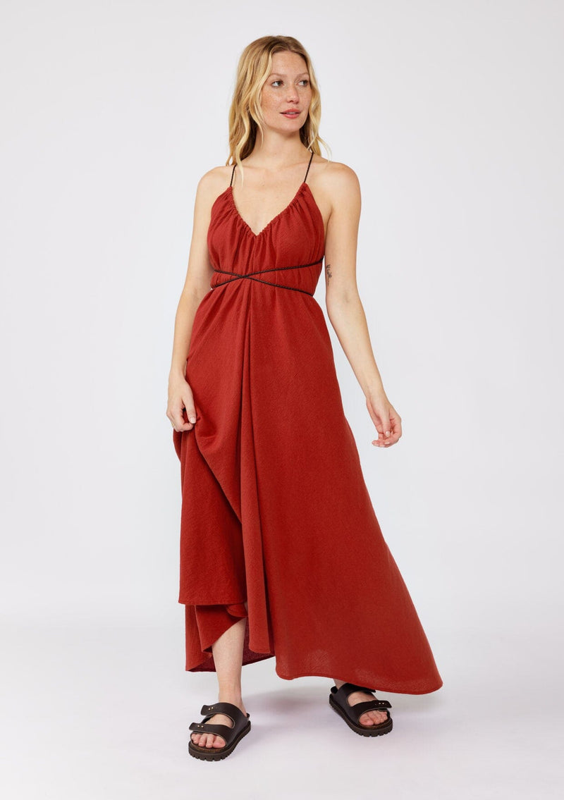 Bohemian V-Neck Strappy Maxi Dress | LOVESTITCH Bohemian V-Neck Strappy Maxi Dress | LOVESTITCH