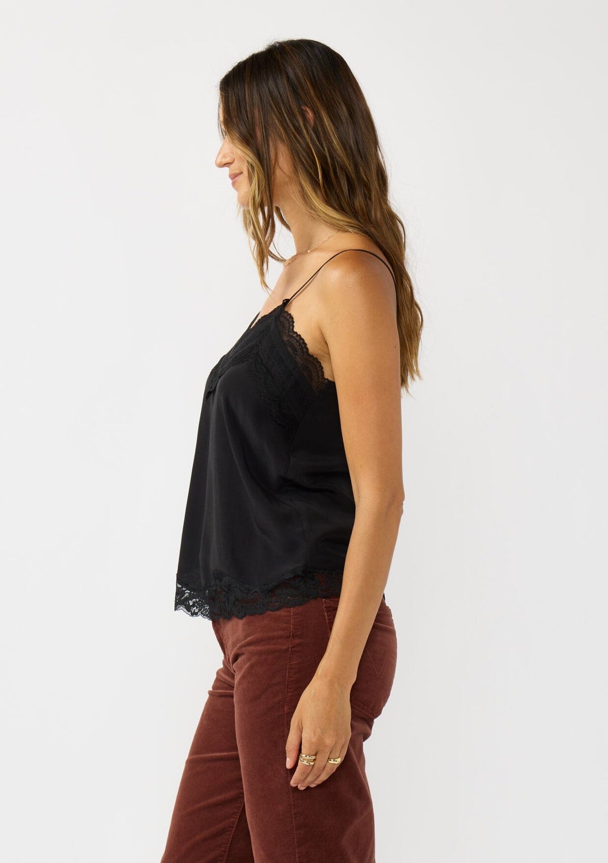 Classic Bohemian Lace Trim Camisole | LOVESTITCH