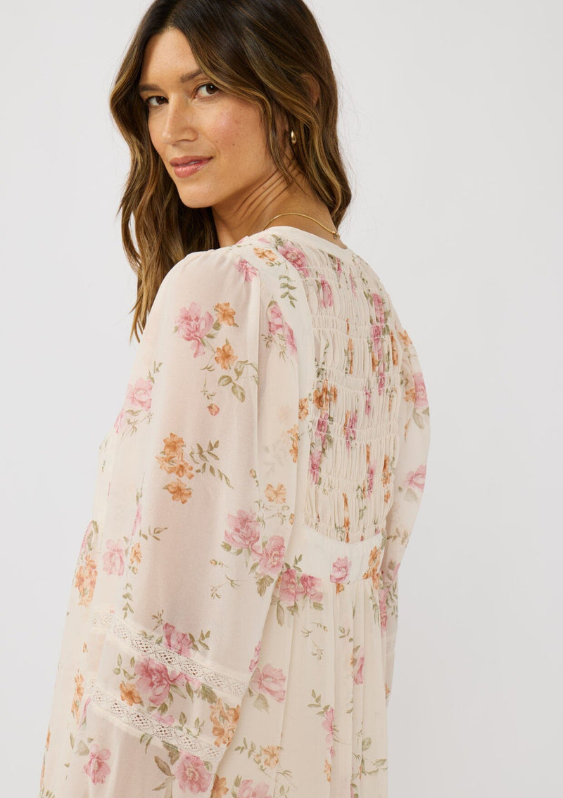 rose colored midi dress Rosewater Natural/Dusty / L category:shirts Womens Millà Ruffled Tulle Womens Dresses Black And Pay With:1600 Qs (Silkroll Fee: $40.00)