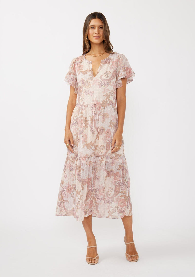 boho rose gold dress 242GL3209 Rose Gold Off-Shoulder Tulle Long Slim Dress