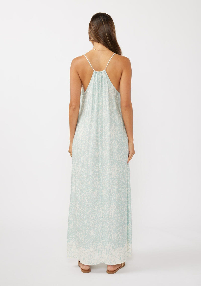 Women's Bohemian Floral Halter Maxi Dress | LOVESTITCH Women's Bohemian Floral Halter Maxi Dress | LOVESTITCH