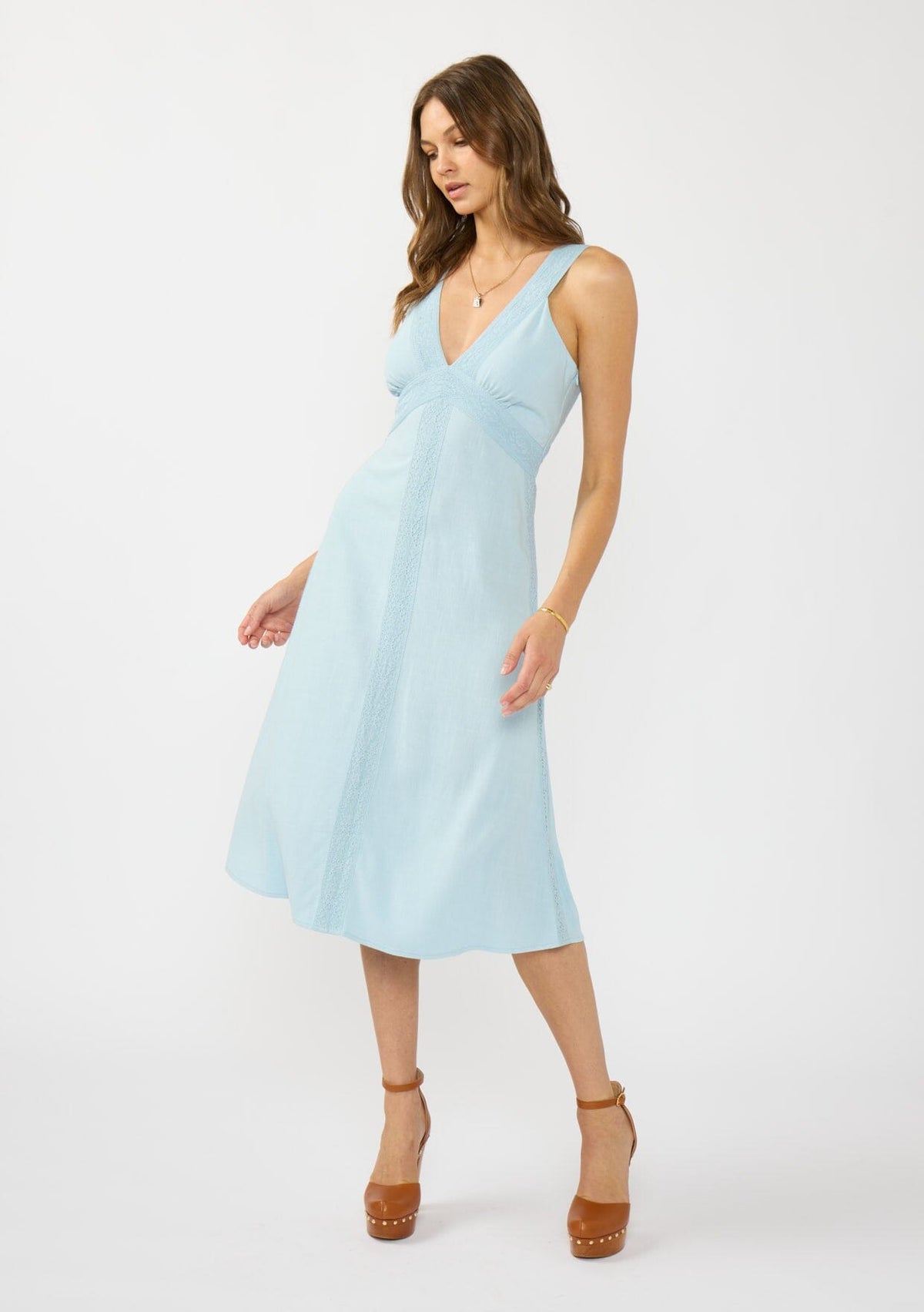 denim dress lace undershirt Up Mini 100% Poly Tulle Made Denim Dress With Shorts octobermarkdowns2025 SIZE:2X