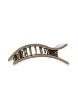 [Color: Sage] Sage green Flat rectangle hair clip made by TELETIES
