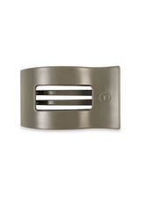 [Color: Sage] Sage green Flat rectangle hair clip made by TELETIES