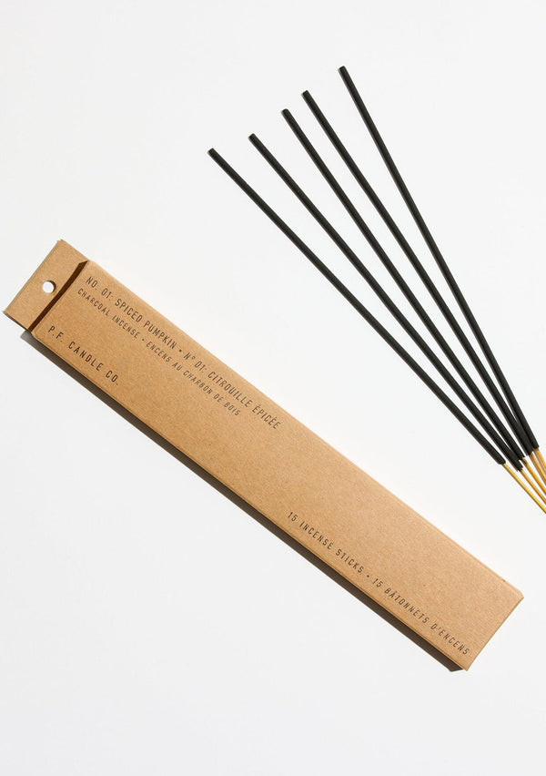 Set of incense sticks in a fall spiced pumpkin scent.