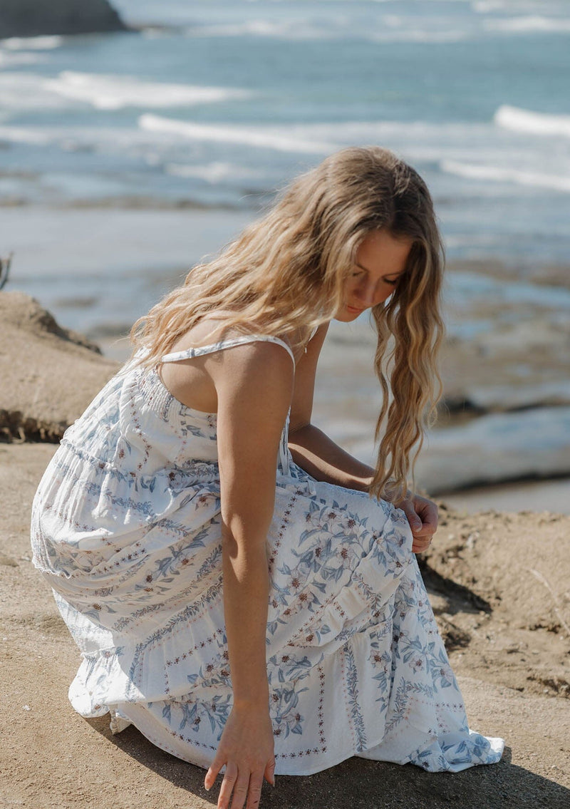 Bohemian Floral Beach Maxi Dress - Women's Dress | LOVESTITCH Bohemian Floral Beach Maxi Dress - Women's Dress | LOVESTITCH