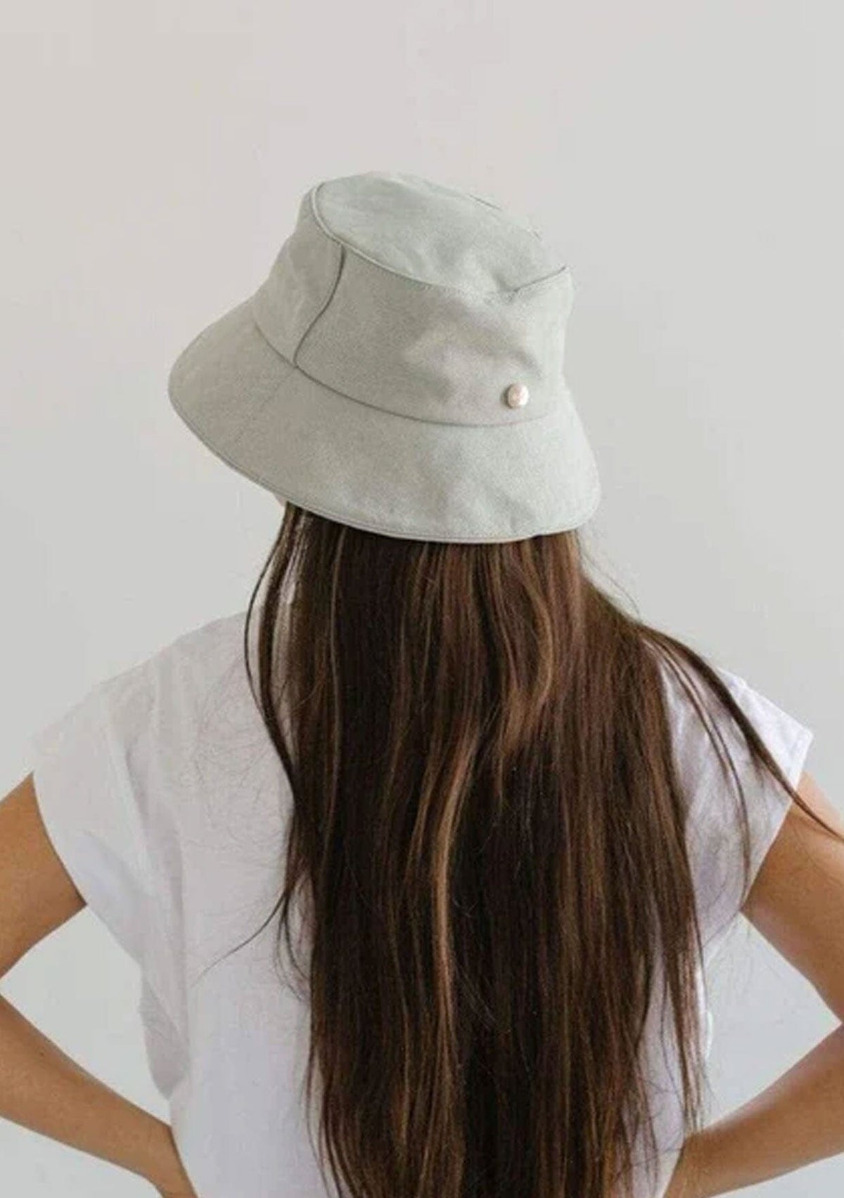 Gigi Pip SUNDANCE BOUCLÉ BUCKET HAT size s/m 57 Julie Boucle Bucket Women main image 2