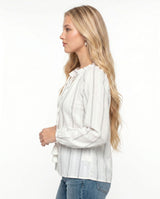 Crescent Moon Peasant Top