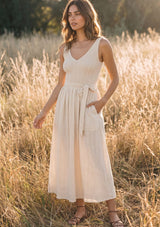 Keira Smocked Midi Dress