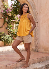 Casey Crochet Tank Top
