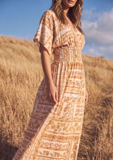 Golden Grove Maxi Dress