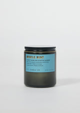 [Size: 7.2 oz Standard] PF Candle Company myrtle mint candle.