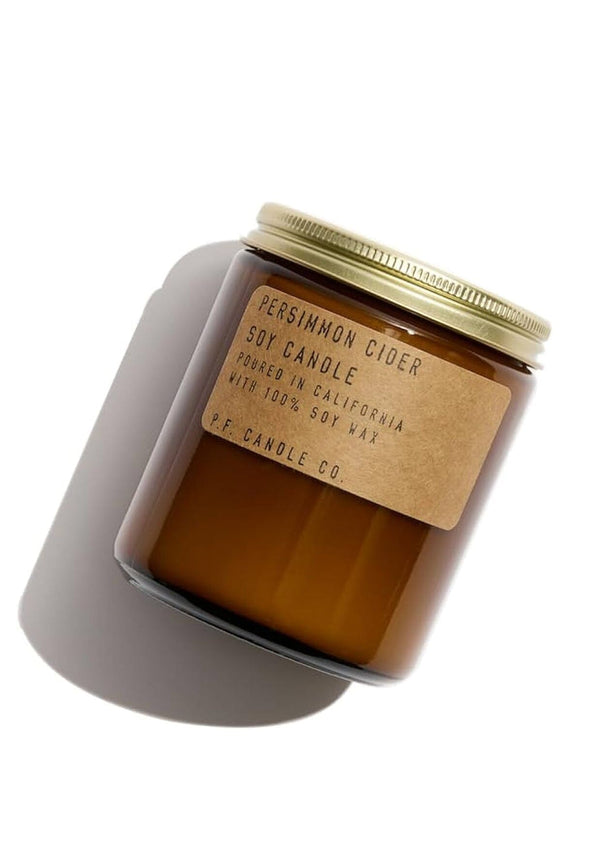[Size: 7.2 oz Standard] PF Candle Company persimmon cider candle.