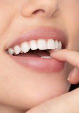 [Color: Beverly] A buildable lip tint made from 100% natural ingredients. An eco-friendly beauty product handmade from Poppy & Pout. 