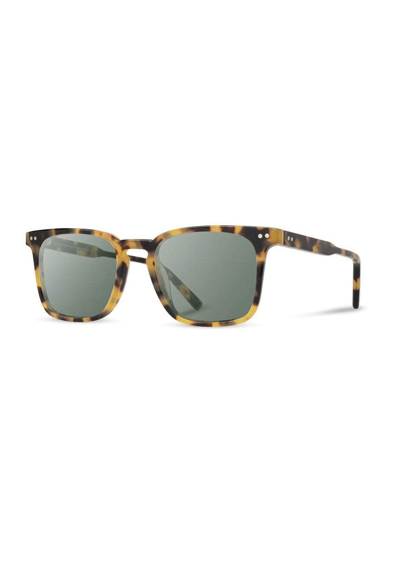 [Color: Havana] Classic acetate frame sunglasses.