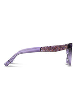 [Color: Violet] Purple acetate sunglasses with a violet frame made by Shwood. 