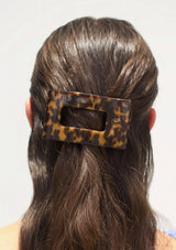 TELETIES - Medium Flat Rectangle Hair Clip