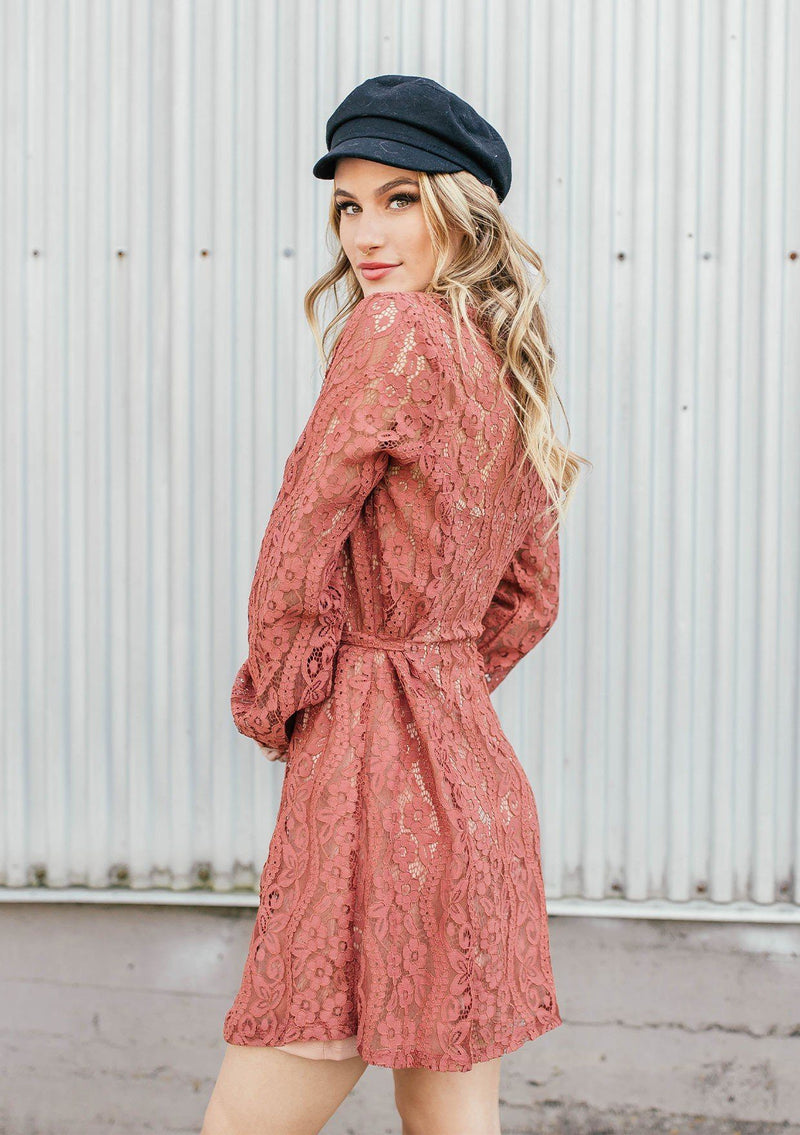 Cute Boho Lace Long Sleeve Mini Dress | LOVESTITCH Cute Boho Lace Long Sleeve Mini Dress | LOVESTITCH