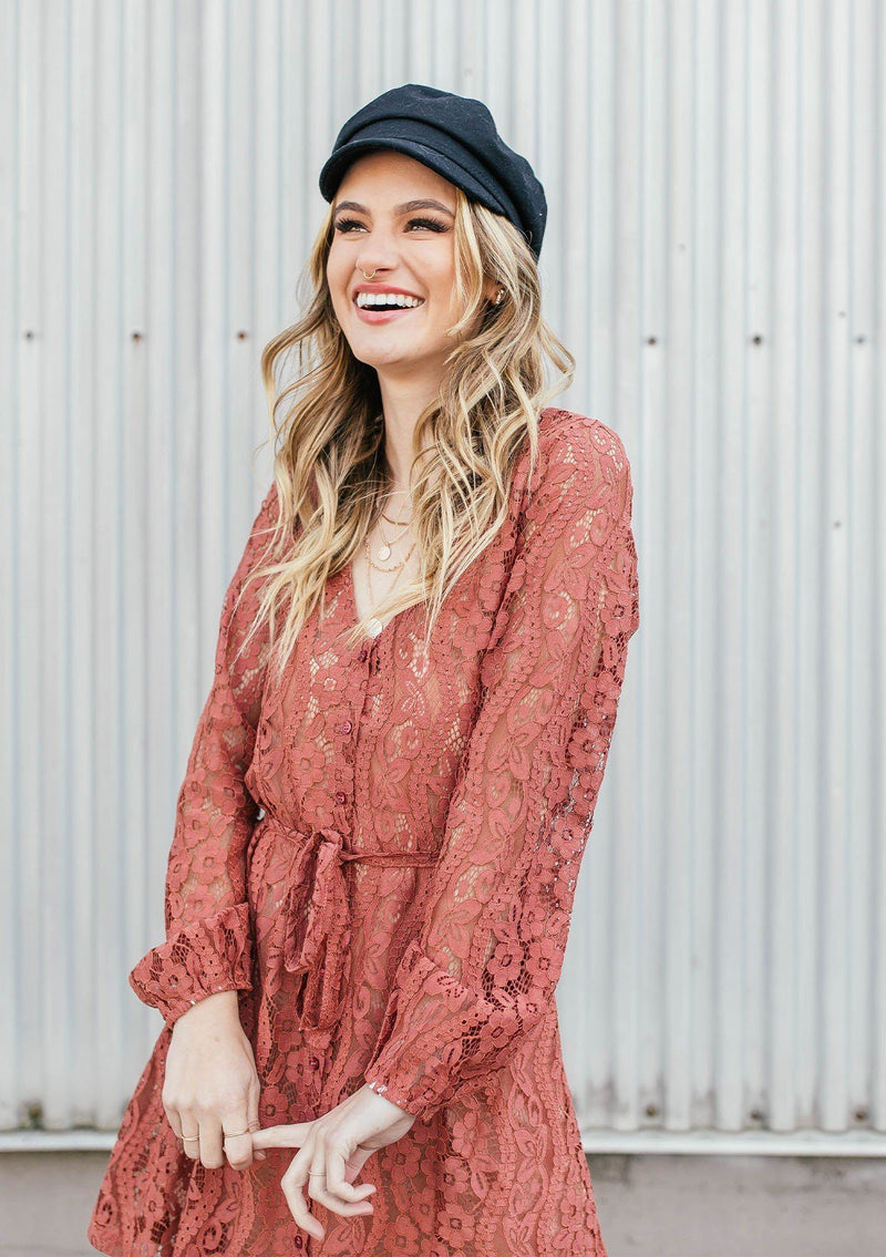 Cute Boho Lace Long Sleeve Mini Dress | LOVESTITCH Cute Boho Lace Long Sleeve Mini Dress | LOVESTITCH