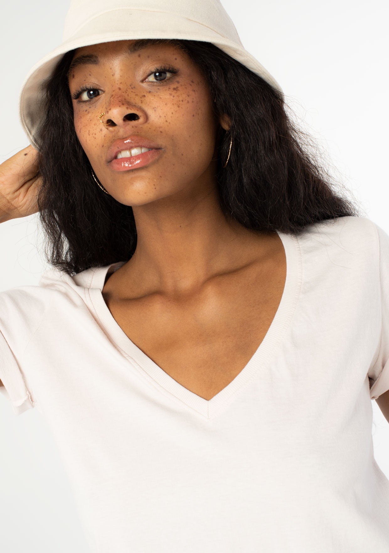 Women's Classic VNeck Tee Shirt LOVESTITCH