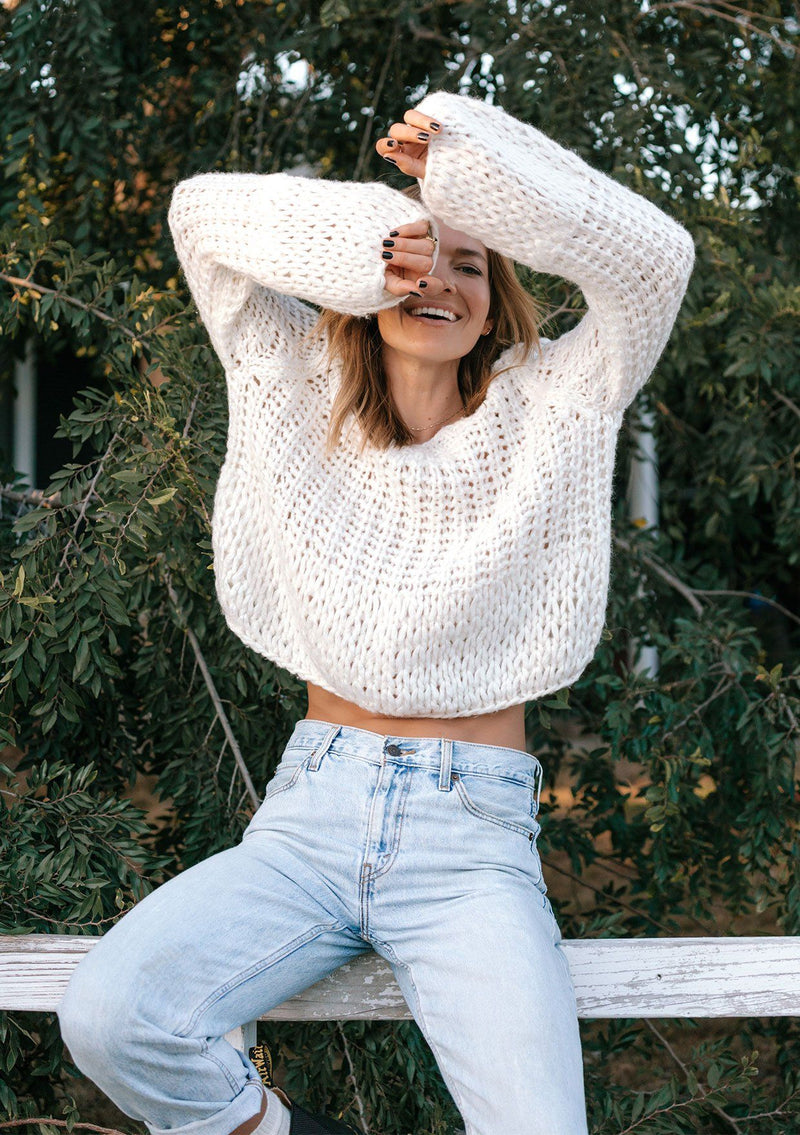 Isabelle Crochet Sweater