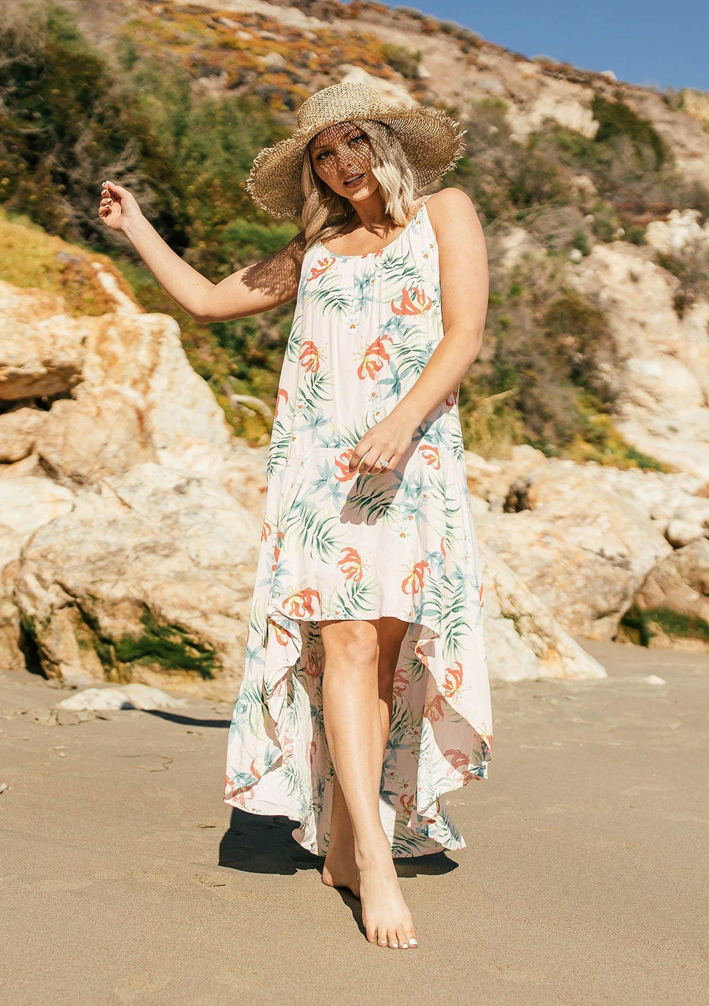 Sexy Floral High-Low Maxi Dress | LOVESTITCH Sexy Floral High-Low Maxi Dress | LOVESTITCH