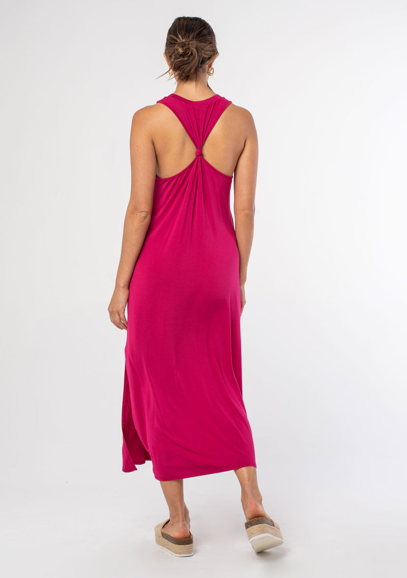 Ryder Knot Racerback Maxi Dress Black / M Ryder Knot Racerback Maxi Dress Black / M