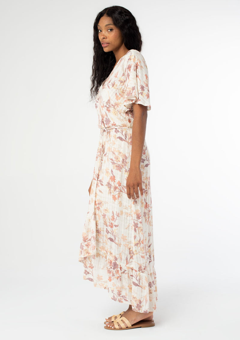 flutter sleeve floral chiffon dress Buy Lipsy White Floral Petite Printed Chiffon Flutter Sleeve Woven Midi Dress from Next USA