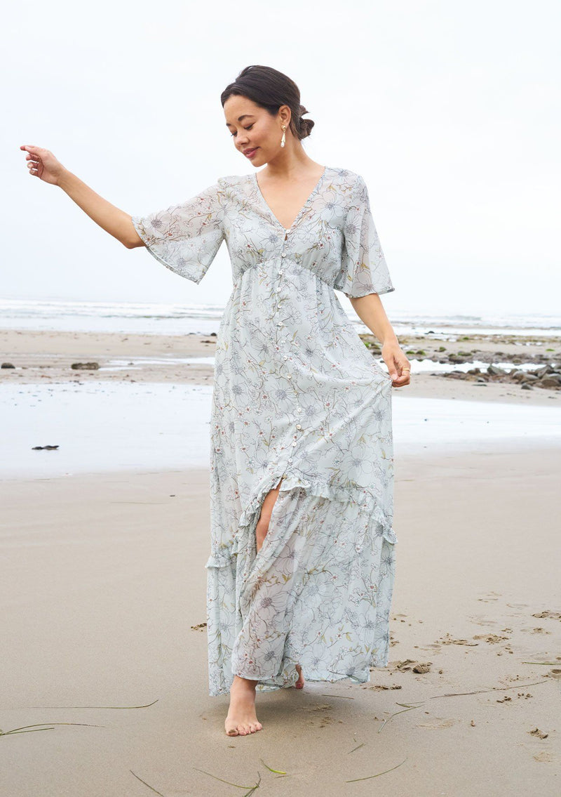 Floral Maxi Beach Maxi Dress With Sleeves Long Sleeve Beach Dresses Bloomingdale's Floral Maxi Beach Maxi Dress With Sleeves Long Sleeve Beach Dresses Bloomingdale's