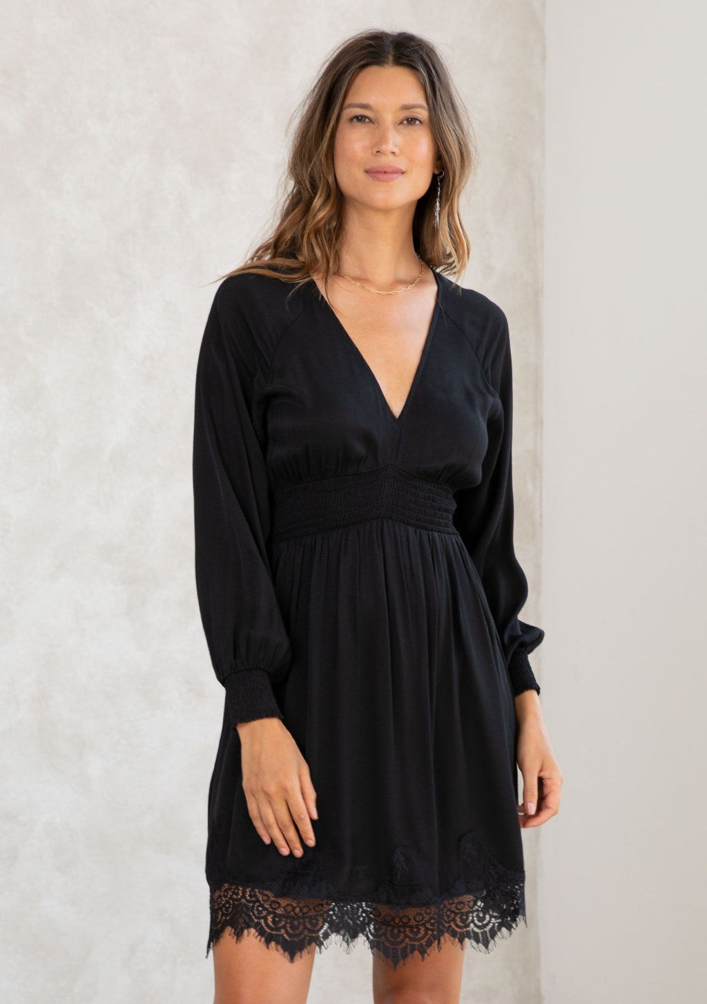 Juniper Mini Dress Merlot / L Juniper Mini Dress Merlot / L