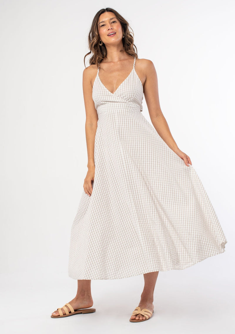 Women's Dresses - Cotton Gingham Dress | LOVESTITCH Women's Dresses - Cotton Gingham Dress | LOVESTITCH