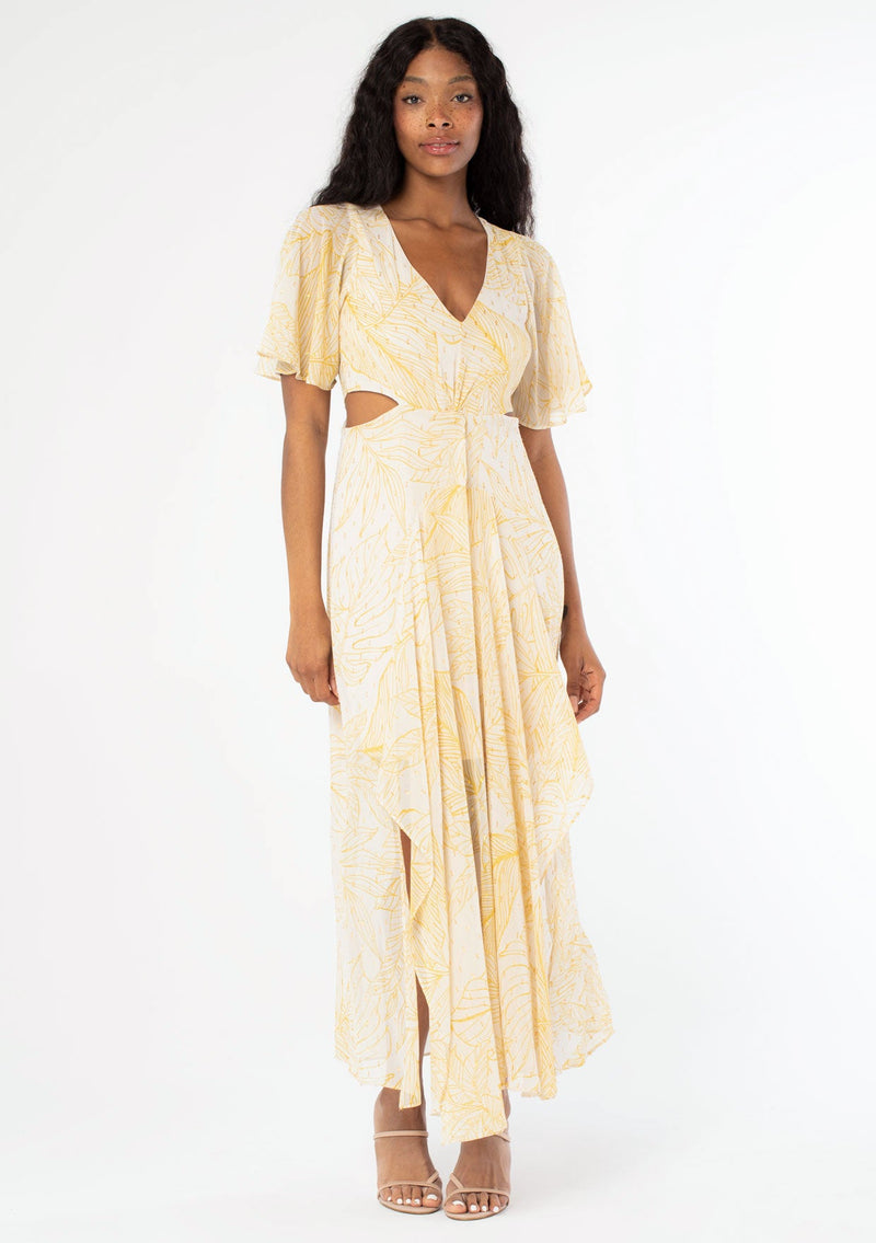 Women's Dress Boho Chiffon Maxi Dress LOVESTITCH