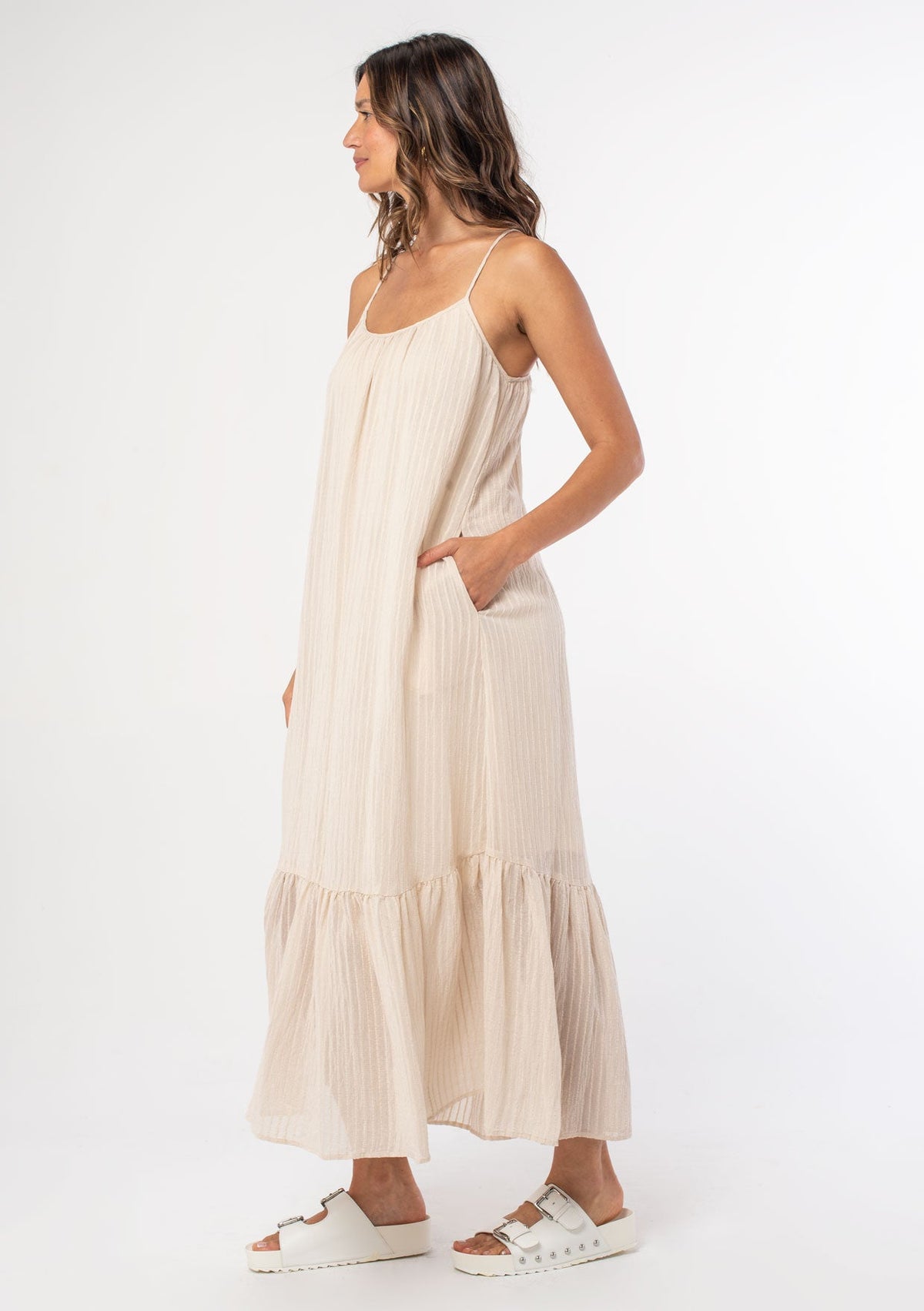 Time Out Maxi Dress Vanilla / S