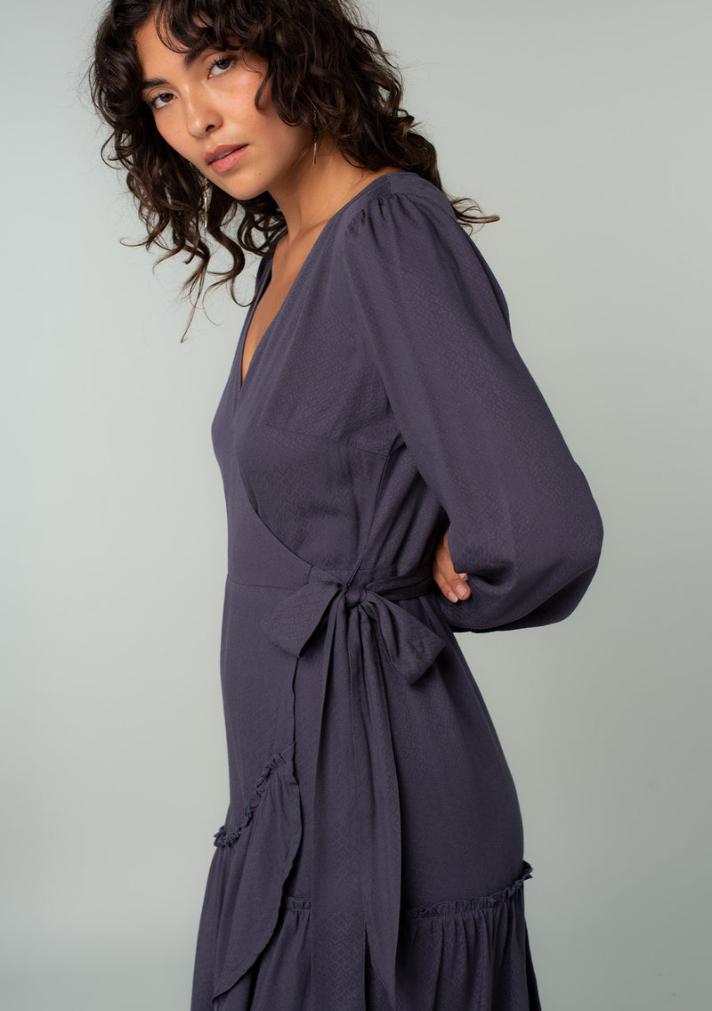 Robson Maxi Wrap Dress Black / XS Robson Maxi Wrap Dress Black / XS