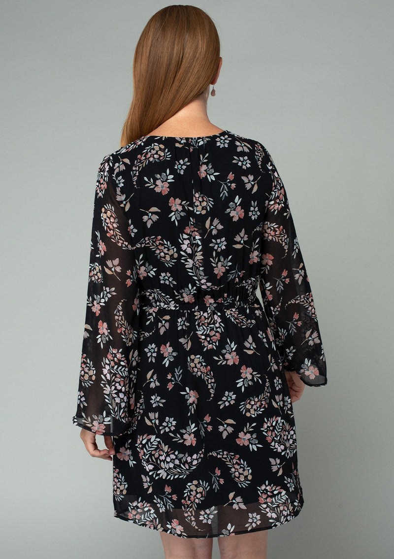Chelsea Mini Dress Black/Dusty Rose / L Chelsea Mini Dress Black/Dusty Rose / L