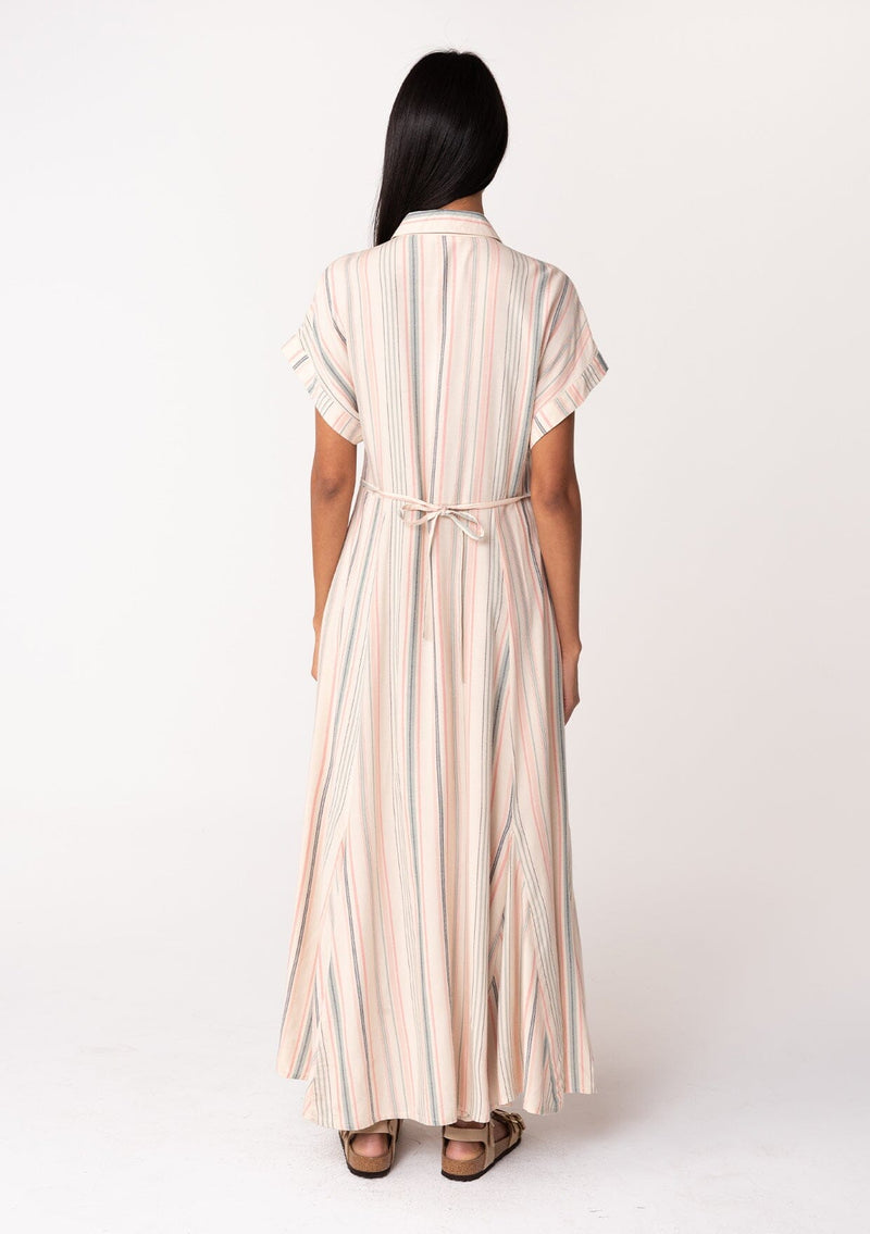 Sloane Maxi Dress Natural/Sage / L Sloane Maxi Dress Natural/Sage / L