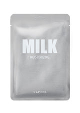 [Color: Milk] Milk sheet face mask. 