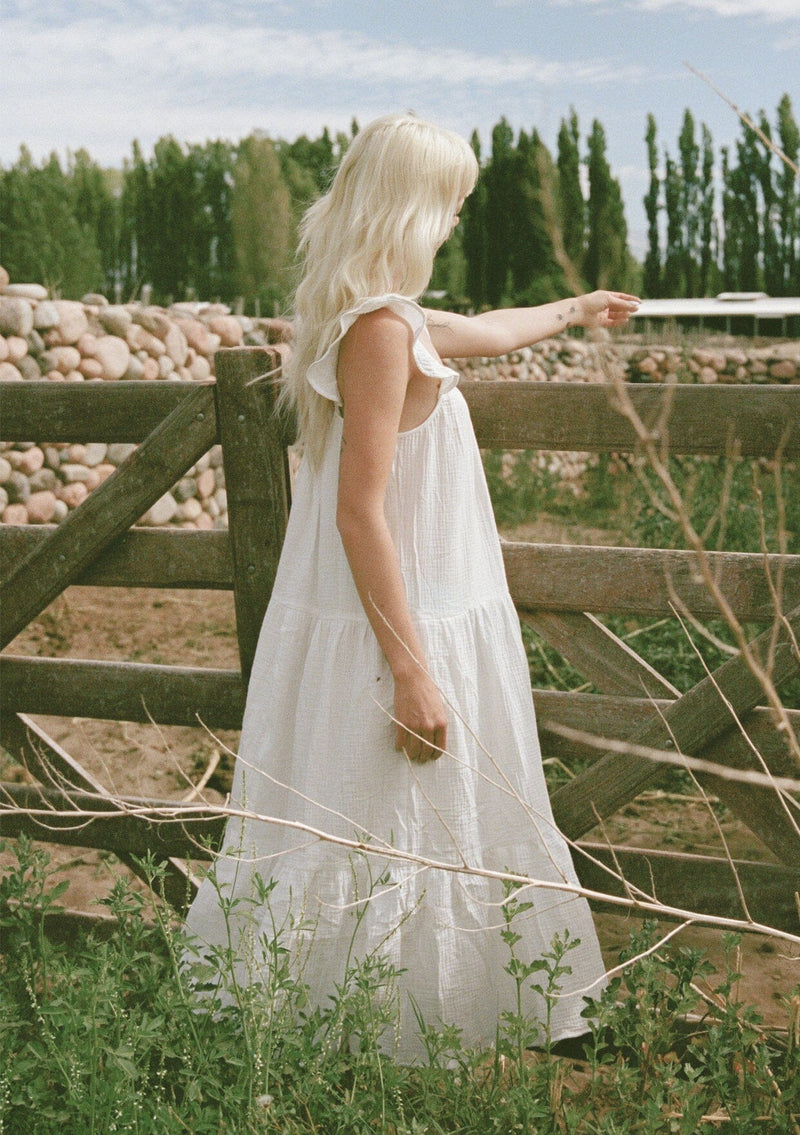 Cute White Bohemian Maxi Dress | LOVESTITCH Cute White Bohemian Maxi Dress | LOVESTITCH