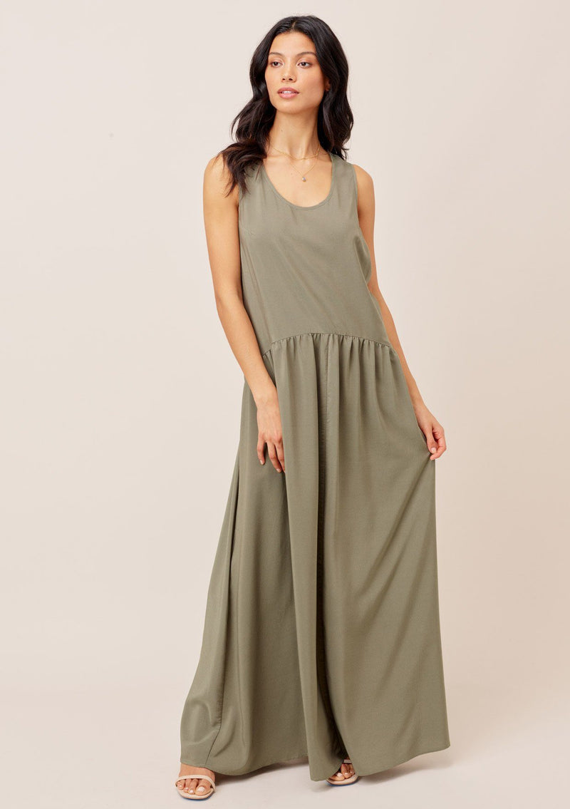 Astrid Racerback Maxi Dress Black / L Astrid Racerback Maxi Dress Black / L