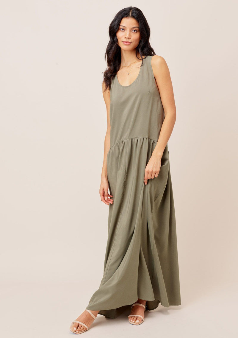 Astrid Racerback Maxi Dress Black / L Astrid Racerback Maxi Dress Black / L