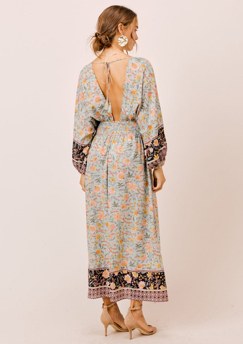 Boho Floral Wrap Maxi Dress - Plus Sizes – Boho Beach Hut