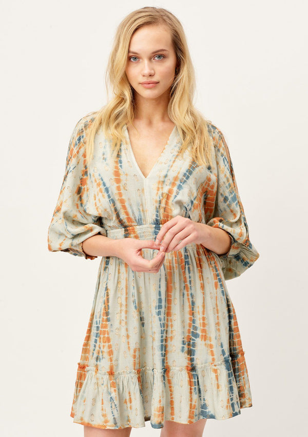 Women's Mini Dresses LOVESTITCH - tie-dye - tie-dye Women's Mini Dresses LOVESTITCH - tie-dye - tie-dye